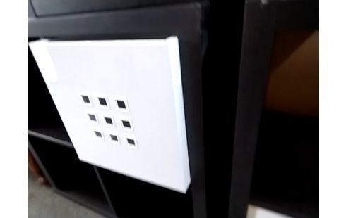 CASIER BLANC PLASTIQUE