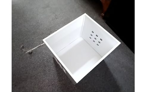 CASIER BLANC PLASTIQUE