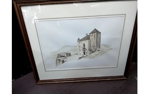 CADRE SOUS VERRE MONUMENT