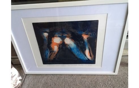 CADRE SOUS VERRE NO 7/13 WILLIBRORD HAAS