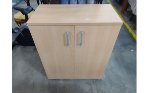 MEUBLE BAS 2 PORTES MELAMINE