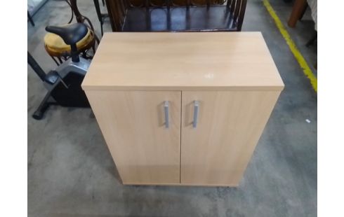 MEUBLE BAS 2 PORTES MELAMINE