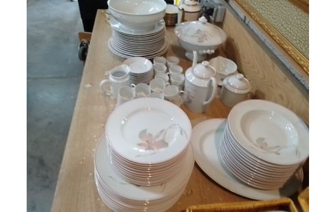 SERVICE LIMOGES FLEURI