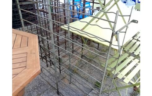 PORTE BOUTEILLE FER VERT