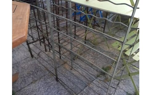 PORTE BOUTEILLE FER VERT