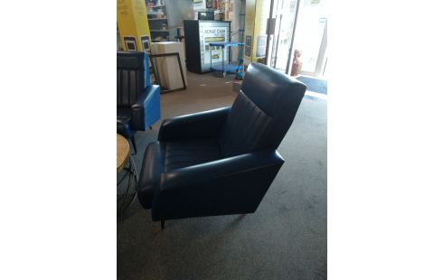 FAUTEUIL VINTAGE BLEU