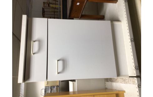 MEUBLE DE CUISINE BLANC 1P 1T