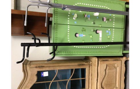 PORTE MANTEAU MÉTAL NOIR