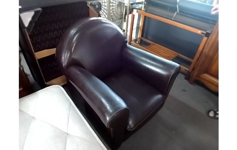 FAUTEUIL CLUB MARRON