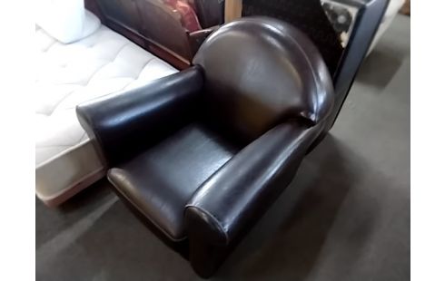 FAUTEUIL CLUB MARRON