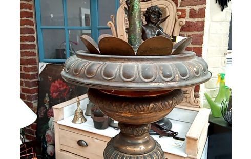 CANDELABRE cuivre 140cm