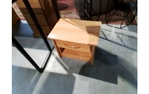 CHEVET 1 TIROIR DECOR BOIS