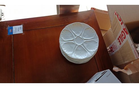 SERVICE A POISSON SERVICE A HUITRES X 8