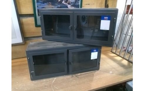 VITRINE ETAGERE GRISE