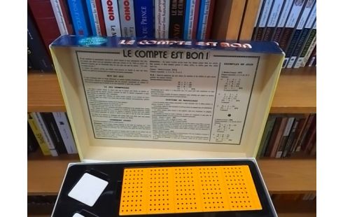 JEU DE SOCIETE LE COMPTE EST BON