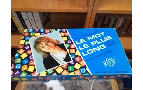 JEU DE SOCIETE LE MOT LE PLUS LONG