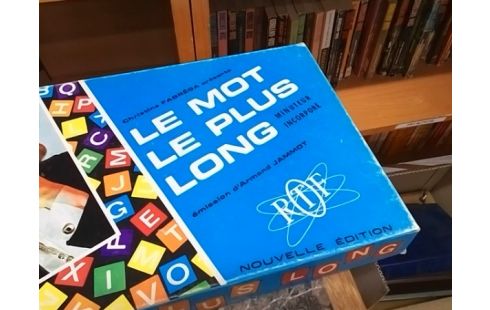 JEU DE SOCIETE LE MOT LE PLUS LONG