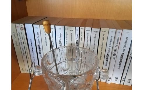 SEAU A GLACE AVEC CUILLERE