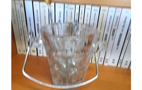 SEAU A GLACE AVEC CUILLERE