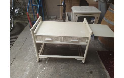 DESSERTE A ROULETTES BAMBOU