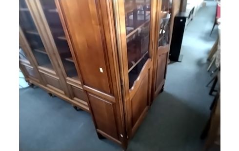 ARMOIRE BIBLIOTHÈQUE 2 PORTES