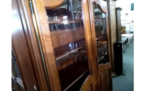 ARMOIRE BIBLIOTHÈQUE 2 PORTES