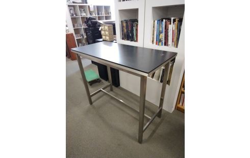 MANGE DEBOUT NOIR INOX