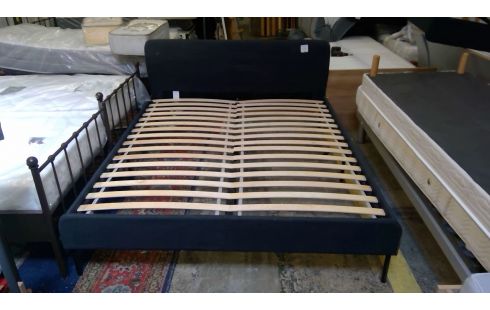 LIT DOUBLE IKEA TISSU SOMMIERS + MATELAS