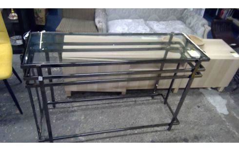 CONSOLE SAMUELLE 120CM EN METAL