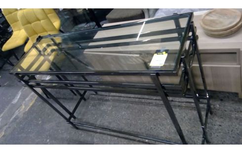 CONSOLE SAMUELLE 120CM EN METAL