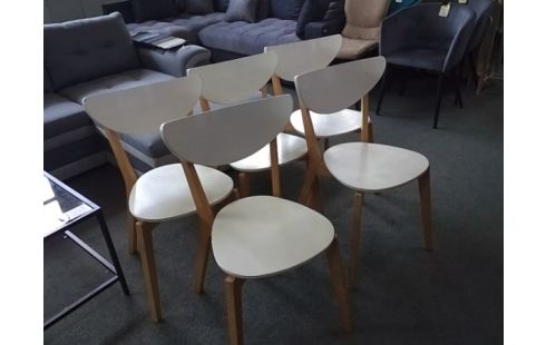 CHAISE MODERNE BLANCHE