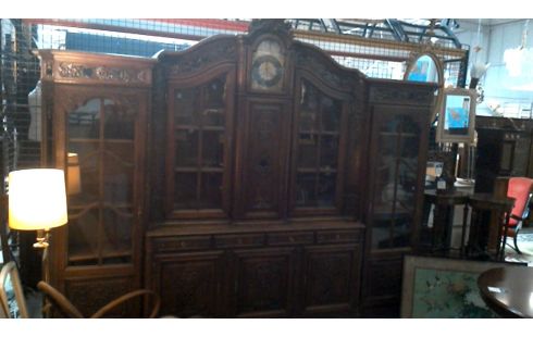 LUIKSE KAST ETALAGE/KLOK/ZELDZAAM