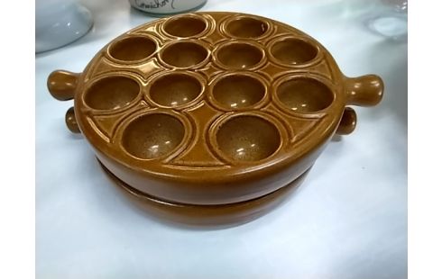 LOT DE 2 Coquelons escargots