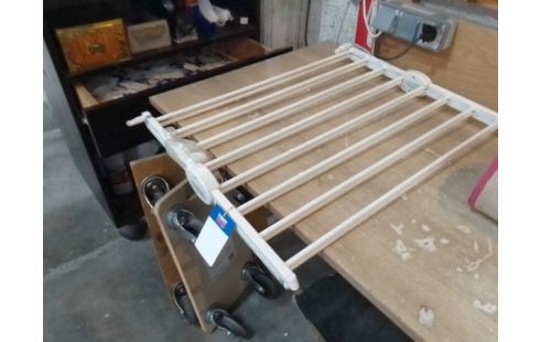 BARRIERE BEBE METAL BLANC