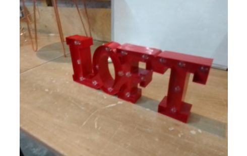 DECORATION LOFT LUMINEUX