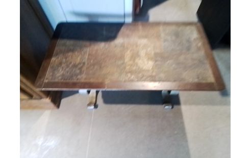 TABLE BASSE DESSUS ARDOISE