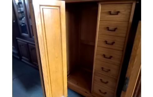 ARMOIRE STYLE ART DÉCO CHENE