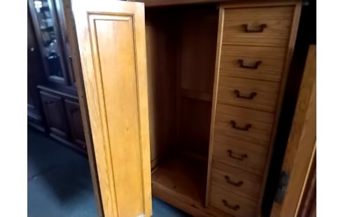 ARMOIRE STYLE ART DÉCO CHENE