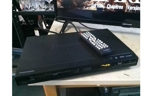 LECTEUR DVD THOMSON HDMI AVEC TELECOMMANDE (TEST OKAY)