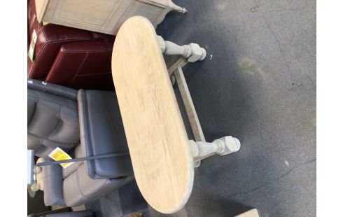 TABLE AEROGOMME BASSE OVALE