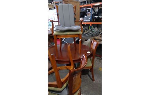 SALLE A MANGER TABLE 6 CHAISES