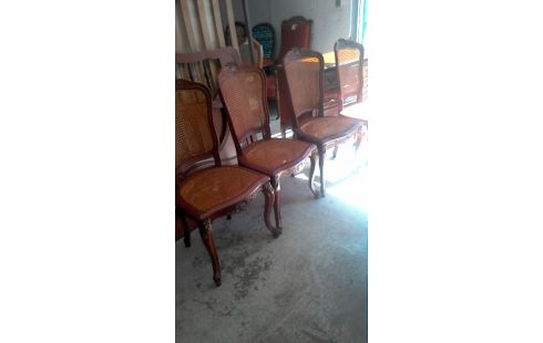 CHAISES LOT DE 4