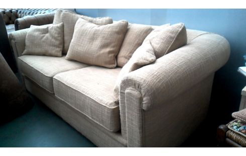 BUTACA. 2 PLAZAS CAFÉ TEJIDO