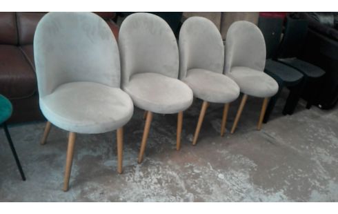LOT DE 4 CHAISES