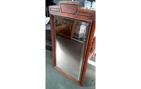 SPIEGEL GESLEPEN ART DECO EIK