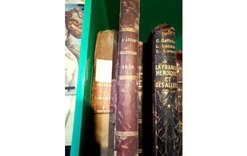 LIVRE ANCIEN HISTOIRE JOURNAL ETC