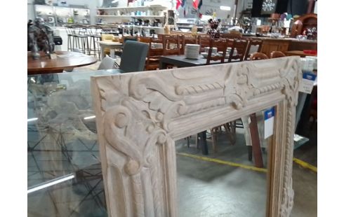 MIROIR CADRE BOIS RECTANGULAIRE