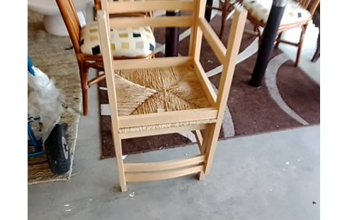 PAIRE DE BOIS PAILLÉE