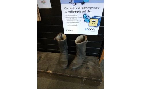 CHAUSSURES BOTTES DE POMPIERS LA PAIRE