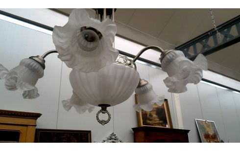 LÁMPARA DE TECHO RAMA ESTERA HIELO